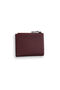 Burgundy Genuine Leather Small Size Coin Purse Women's Wallet // Grd260226Wt1757 - 8