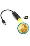Moon Light Projection Night Light Ceiling Lamp Background Atmosphere Light USB Led Wall Decor - 2