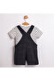 Striped Salopet Double Baby Boy - 4