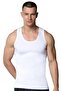 6-Pack Silver Men's Ribbed Undershirts with Straps 3002 - 2