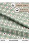 100% Cotton Ranforce Fabric 100X240 cm 120 G/M² Digital Printing Premium Patchwork and Sewing - 3