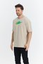 Unisex Oversized Embroidered Bulbasaur Anime Character Design 100% Cotton Piece T-Shirt - 3