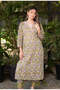Green Pure Cotton Handblock 2-Piece Kurta Set - 2