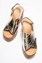 Hardy Women's Genuine Leather Sandals Gold - 3