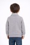 Boy's Gray Buttoned Knitwear Cardigan 2-5 Years - 2