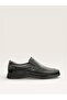 Men's Leather Black Anatomical Daily Comfort Shoes M960 - 2
