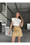 Short Satin Skirt - 2