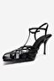 ALLOS Black Women's Heeled Shoes - 6
