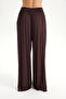 Apolline Triangle Cut Brown Cropped Pant Suit - 5