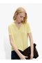 Kadın V-Yaka Basic T-shirt