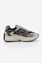 Women's Sneakers High Thick Sole Lace-Up Sports Shoes Ribaga Black - 3