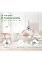 فرشاة جانبية سوداء متوافقة مع Roborock QRevo Master، قطعتان - 8
