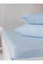 Cotton Saten Double Duvet Cover Set with Elastic Bed Sheet (93 Wire & 236 Tc) - 6