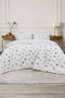 Double Duvet Cover Set 100% Cotton Cotton Pieces with Floral Detail Duvet Cover Set Easy Tulle Luxurious