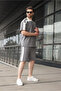 Smoked Men's Shorts T-Shirt Set E7346 - 6