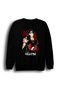 Naruto - Itachi Uchiha - Anime Printed Unisex 100% Cotton Crew Neck Black Sweatshirt