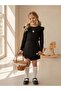 Girl's sleeves Ruffle Detail Corded Fabric blouse - 3