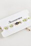 سوار NRZSNT Ftm Ana Eli Bead Pearl M مكرمية Thread (180058) - أخضر - 3