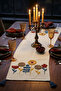 Star Bohemian Punch Embroidered Tasseled Cotton Table Runner (40X130Cm) - 3