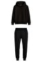 Unisex Basic Hooded Sweatshirt & Jogger Pants Sweatpants Set