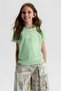 Girl Child 8-14 Years Old Çini Patterned Palazzo Pants Mint - 2