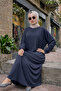 Women's Premium Comfort Long Smoked Prayer Dress - 4