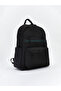 Black Zippered Men's Backpack - 2