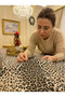 Duck Tok Fabric Leopard Table Runner - 3