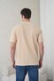 Men's Beige Superior Written High Printed Crew Neck T-Shirt - 7