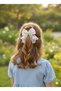 Tulle Detail Powder Pink Tulip Bow Buckle New Season Trend Buckle Girl Child Baby Women Teenager Gift - 3