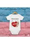 Organic 100% Cotton Piece Baby Bodysuit Unisex Baby Snap-On Bodysuit Mommy Is Mine Written - 2