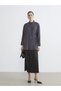 Lcw Modest Gray Women's Shirt Tunic with Tie Detail - 3