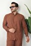 Men's 6-Piece Summer Combination Set – 3 Polo Collar T-Shirts & 3 Sofia Linen Shirts - 3