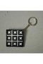 Set of 2 Moving Xox Game Keychain - Lover and Friend Combination Tic Tac Toe Keychain - 6