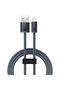 Cablu USB la Lightning seria Dynamic, 2.4A, 1m gri - 7