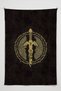 Legend of Zelda – Anime Movie Character Themed Quality Fabric, Room Decor Tapestry Wall Rug