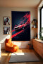 Payback Need for Speed – Anime Movie Character Themed Quality Fabric, Room Decor Tapestry Wall Rug Pieces - 4