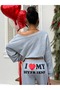 Women's Boyfriend Printed Asymmetrical Collar Cropped Straight Leg Jogger Pants Bottom Top Tracksuit Set - 2