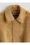 Lcw Kids Brown Suede-Look Girls' Coat - 2