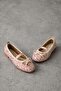 GIRLS' EVERYDAY BALLET FLATS BOW-DETAIL SOFT COMFORTABLE SOLE STC1262 - 4