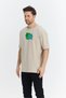 Unisex Oversized Embroidered Bulbasaur Anime Character Design 100% Cotton Piece T-Shirt - 2