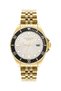 Gold Color Steel Strap Men's Wristwatch 3Atm Bracelet Sdlc027 - 5