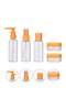 Compact 5-Piece Travel Cosmetic Bottle Set Leak-Proof - 4