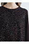 Crew Neck Patterned Women's T-Shirt - 3