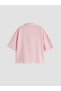 Lcw kids pink linen blend girl's blouse and pants set - 2