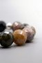 Tourmaline Faceted Natural Stone Bracelet, 8mm, Unisex, Multicolor - 2