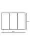 Tablou Canvas Muntele Si Lacu | 3 Piese - 4