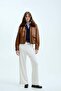 Fluffy-collared jacket - 4