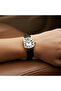 Women's Analog White Dial Watch - E25502-GLBW - 8