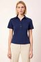 Women's Blouse Regular Fit Polo Collar Short Sleeve Knitted Combed Cotton Single Jersey Karyoka Seam Detail Stylish - 5